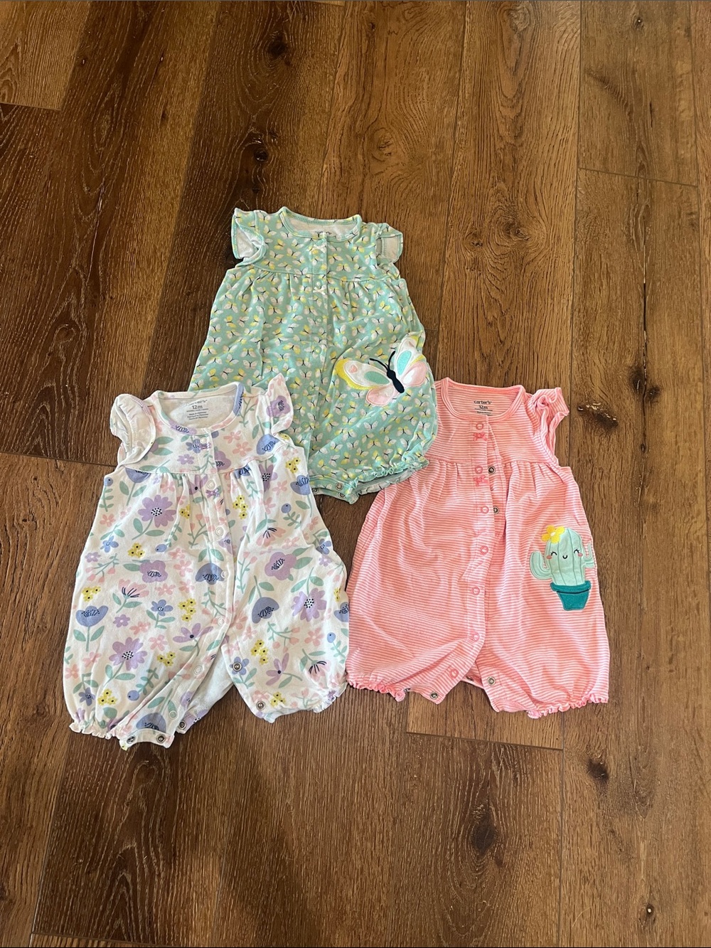 Girls 12m onesies